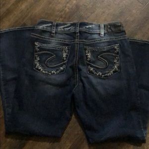 Women’s Silver Jeans, mid slim boot